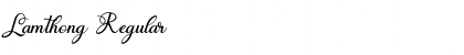 Download Lamthong Font Download Lamthong Font