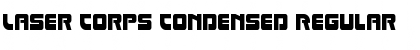 Download Laser Corps Condensed Font Download Laser Corps Condensed Font