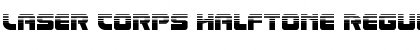 Download Laser Corps Halftone Font Download Laser Corps Halftone Font