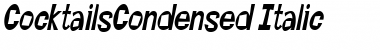 Download CocktailsCondensed Font Download CocktailsCondensed Font