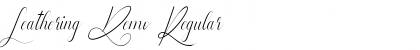 Download Leathering Demo Font Download Leathering Demo Font