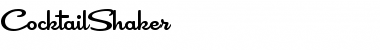 Download CocktailShaker Font Download CocktailShaker Font