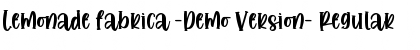 Download Lemonade fabrica -Demo Version- Font Download Lemonade fabrica -Demo Version- Font