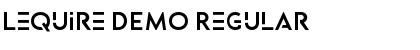 Download Lequire DEMO Font Download Lequire DEMO Font