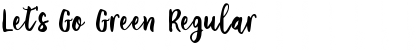 Download Let's Go Green Font Download Let's Go Green Font