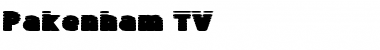 Download Pakenham TV Font Download Pakenham TV Font