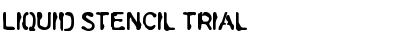 Download Liquid Stencil Font Download Liquid Stencil Font