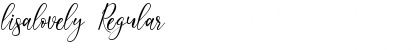 Download lisalovely Font Download lisalovely Font