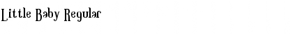 Download Little Baby Font Download Little Baby Font