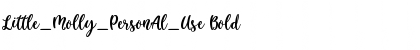 Download Little_Molly_Personal_Use Font Download Little_Molly_Personal_Use Font