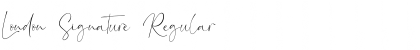 Download London Signature Font Download London Signature Font