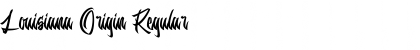 Download Louisiana Origin Font Download Louisiana Origin Font
