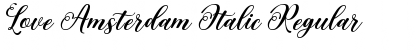 Download Love Amsterdam Italic Font Download Love Amsterdam Italic Font