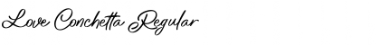 Download Love Conchetta Font Download Love Conchetta Font