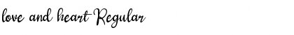 Download love and heart Font Download love and heart Font
