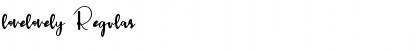 Download lovelovely Font Download lovelovely Font