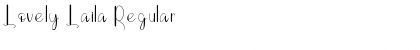 Download Lovely Laila Font Download Lovely Laila Font