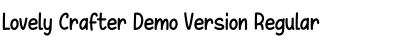 Download Lovely Crafter Demo Version Font Download Lovely Crafter Demo Version Font
