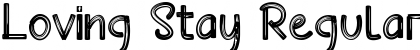 Download Loving Stay Font Download Loving Stay Font