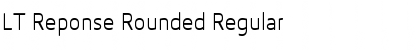 Download LT Reponse Rounded Font Download LT Reponse Rounded Font