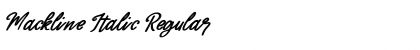 Download Mackline Italic Font Download Mackline Italic Font