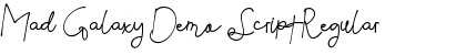 Download Mad Galaxy Demo Script Font Download Mad Galaxy Demo Script Font