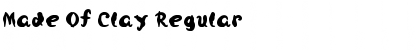 Download Made Of Clay Font Download Made Of Clay Font