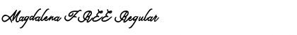 Download Magdalena FREE Font Download Magdalena FREE Font