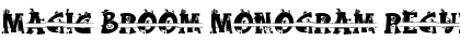 Download Magic Broom Monogram Font Download Magic Broom Monogram Font