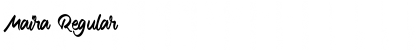 Download Maira Font Download Maira Font