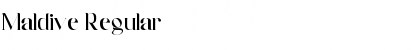Download Maldive Font Download Maldive Font
