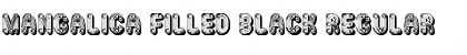 Download Mangalica Filled Black Font Download Mangalica Filled Black Font