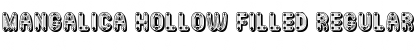 Download Mangalica Hollow Filled Font Download Mangalica Hollow Filled Font