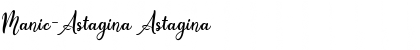 Download Manic-Astagina Font Download Manic-Astagina Font