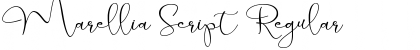 Download Marellia Script Font Download Marellia Script Font