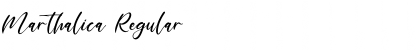 Download Marthalica Font Download Marthalica Font