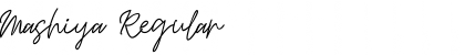 Download Mashiya Font Download Mashiya Font