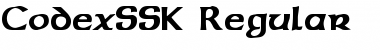 Download CodexSSK Font Download CodexSSK Font