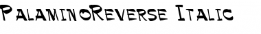 Download PalaminoReverse Font Download PalaminoReverse Font