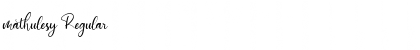 Download mathulesy Font Download mathulesy Font