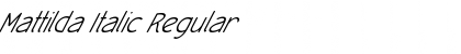 Download Mattilda Italic Font Download Mattilda Italic Font
