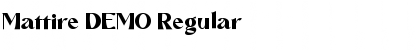 Download Mattire DEMO Font Download Mattire DEMO Font