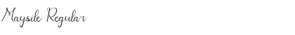 Download Maysile Font Download Maysile Font
