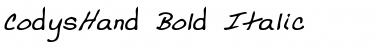 Download CodysHand Font Download CodysHand Font