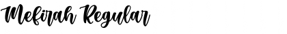 Download Mefirah Font Download Mefirah Font