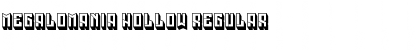Download Megalomania Hollow Font Download Megalomania Hollow Font