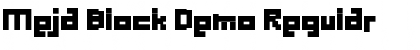 Download Meja Block Demo Font Download Meja Block Demo Font