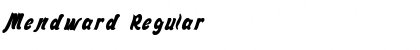 Download Mendward Font Download Mendward Font