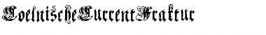 Download CoelnischeCurrentFraktur Font Download CoelnischeCurrentFraktur Font
