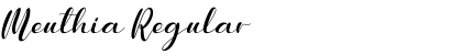 Download Meuthia Font Download Meuthia Font